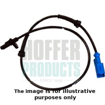 Capteur, vitesse de roue HOFFER OEM 9665592380