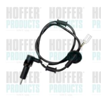 Capteur, vitesse de roue arrière gauche HOFFER OEM 9568125000