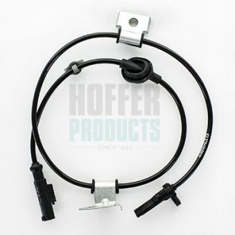 Capteur, vitesse de roue avant gauche HOFFER [8290796]