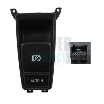 Interrupteur, commande de frein de stationnement HOFFER H206002 Interrupteur, commande de frein de stationnement HOFFER H206002