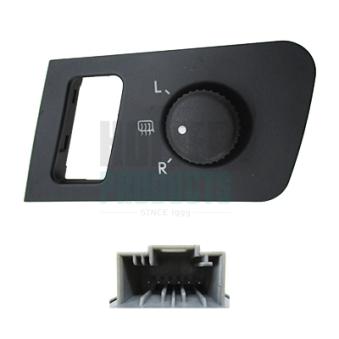 Commande, ajustage du miroir avant gauche HOFFER H206029