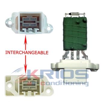Résistance, pulseur d'air habitacle HOFFER OEM 2S6H18B647AC Résistance, pulseur d'air habitacle HOFFER OEM 2S6H18B647AC