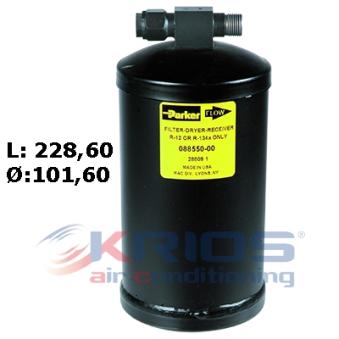 Filtre déshydratant, climatisation HOFFER [K132340]