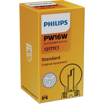 Ampoule, feu stop PHILIPS 12177C1 pour SKODA SUPERB 1.4 TSI 4x4 - 150cv