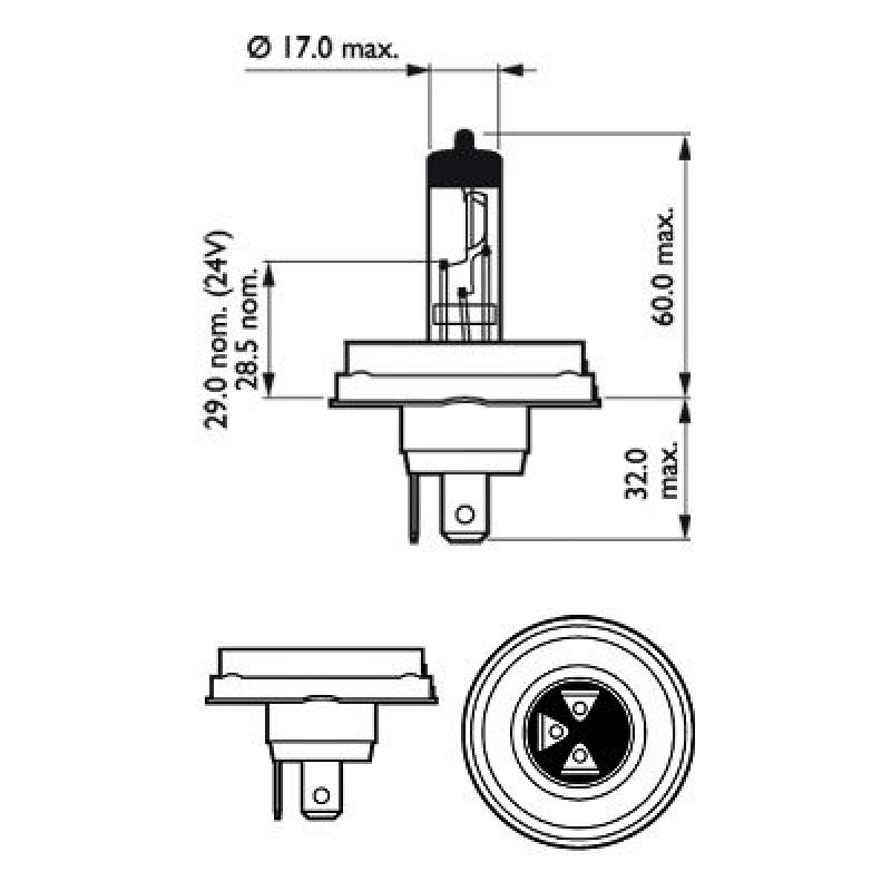 Ampoule, projecteur longue portée PHILIPS 12475C1 - Visuel 2