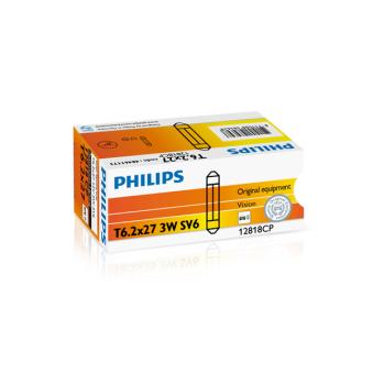 Ampoule, éclairage intérieur PHILIPS 12818CP pour MAZDA 121 1.9 TDI - 110cv