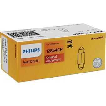 Ampoule, éclairage intérieur PHILIPS 12854CP pour FIAT 850 1.6 - 110cv
