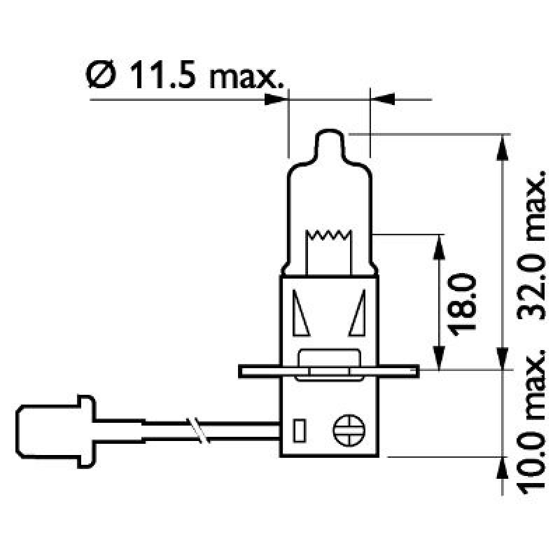 Ampoule, projecteur antibrouillard PHILIPS 13336MDBVS2 - Visuel 2