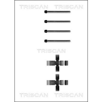 Kit d'accessoires, plaquette de frein à disque TRISCAN [8105 101141]