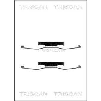 Kit d'accessoires, plaquette de frein à disque TRISCAN [8105 101214]