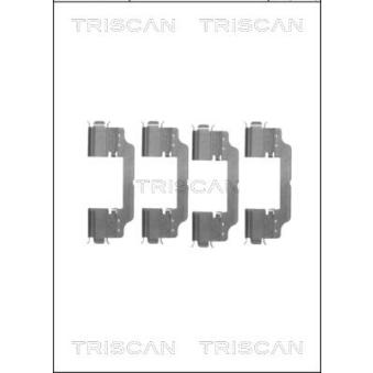 Kit d'accessoires, plaquette de frein à disque TRISCAN [8105 101647]