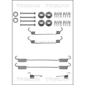 Kit d'accessoires, mâchoire de frein TRISCAN [8105 102572]