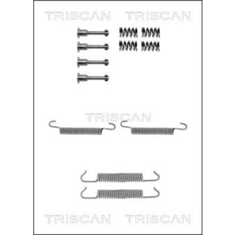 Kit d'accessoires, mâchoires de frein de stationnement TRISCAN [8105 112065]