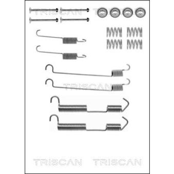 Kit d'accessoires, mâchoire de frein TRISCAN [8105 112514]
