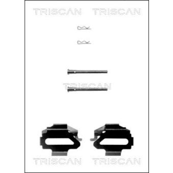 Kit d'accessoires, plaquette de frein à disque TRISCAN [8105 161613]