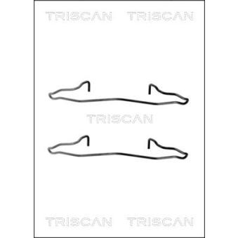 Kit d'accessoires, plaquette de frein à disque TRISCAN [8105 161619]