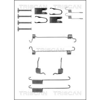 Kit d'accessoires, mâchoire de frein TRISCAN [8105 162588]