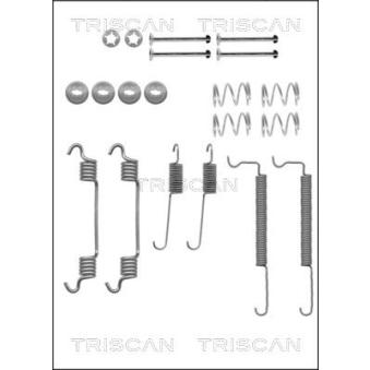 Kit d'accessoires, mâchoire de frein TRISCAN [8105 242561]