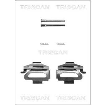 Kit d'accessoires, plaquette de frein à disque TRISCAN [8105 281593]