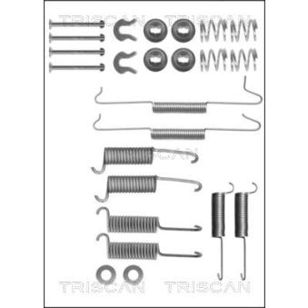 Kit d'accessoires, mâchoire de frein TRISCAN [8105 292029]