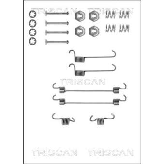 Kit d'accessoires, mâchoire de frein TRISCAN [8105 382518]