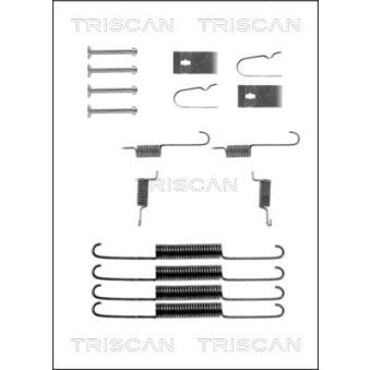 Kit d'accessoires, mâchoire de frein TRISCAN [8105 502533]