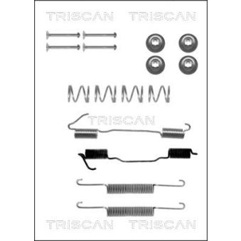 Kit d'accessoires, mâchoire de frein TRISCAN [8105 652160]