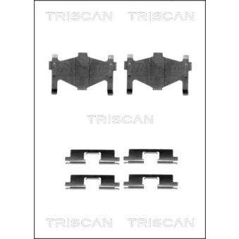 Kit d'accessoires, plaquette de frein à disque TRISCAN [8105 691622]
