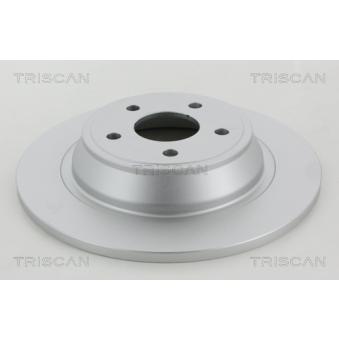 Jeu de 2 disques de frein avant TRISCAN [8120 16175C]