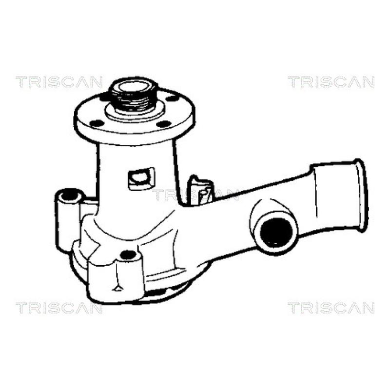 Pompe à eau TRISCAN 8600 16065 - Visuel 1