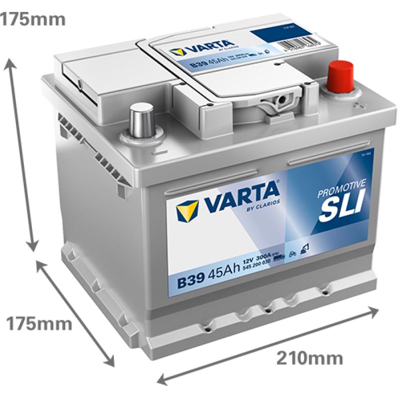 Batterie de démarrage VARTA 545200030K182 - Visuel 1