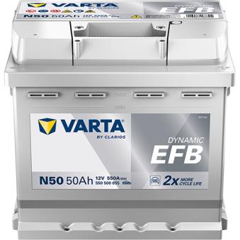 Batterie de démarrage VARTA 550500055K262 pour LEXUS IS E-Tech EV40 - 131cv
