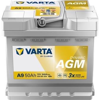Batterie de démarrage Start & Stop VARTA 550901054K262 pour CHEVROLET BLAZER 1.4 - 75cv