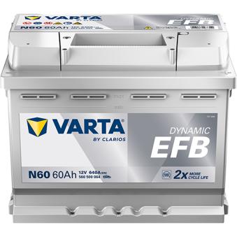 Batterie de démarrage Start & Stop VARTA [560500064K262]