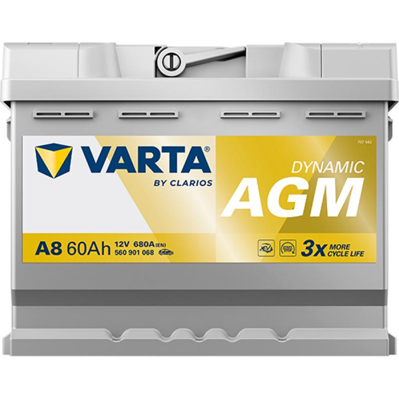 Batterie de démarrage Start & Stop VARTA 560901068K262 - Visuel 2