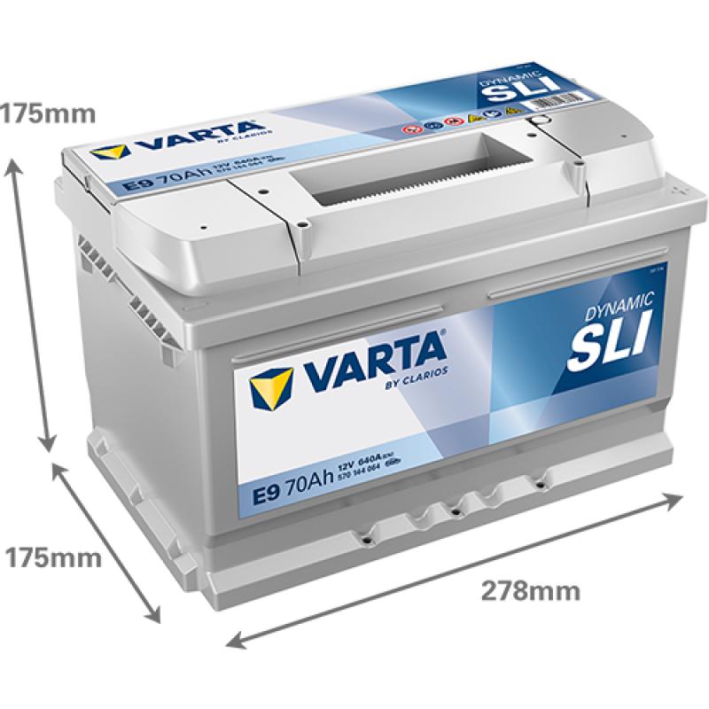 Batterie de démarrage VARTA 570144064K262 - Visuel 1