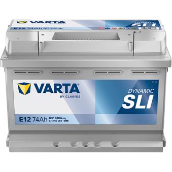 Batterie de démarrage VARTA 574013068K262 pour CHRYSLER VIPER 8.0 - 384cv