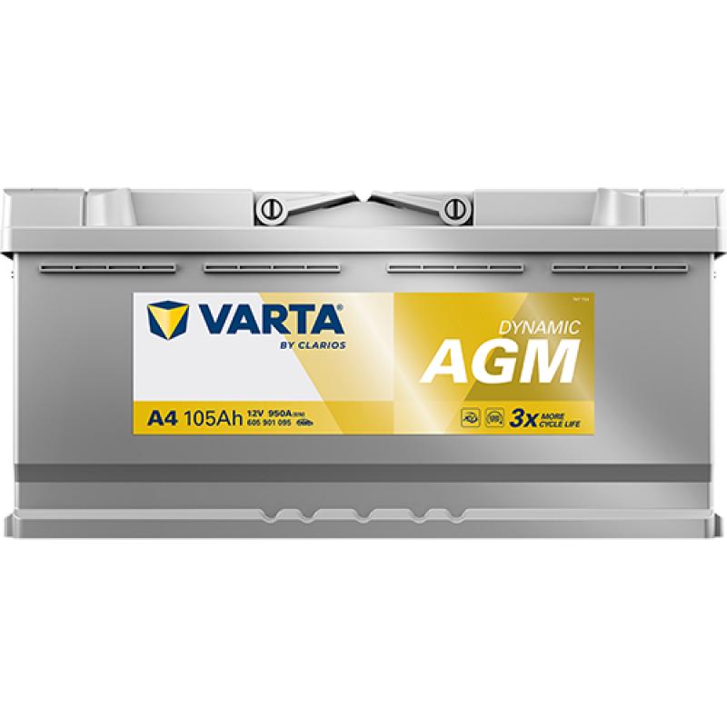 Batterie de démarrage Start & Stop VARTA 605901095K262 - Visuel 2