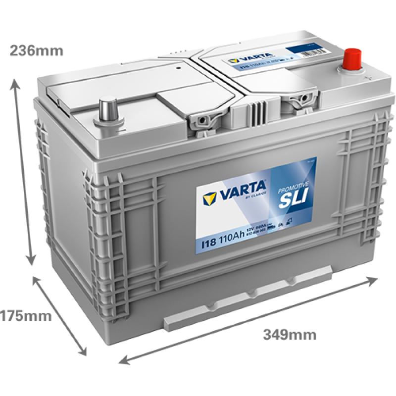 Batterie de démarrage VARTA 610404068K182 - Visuel 1