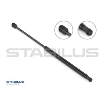 Vérin de hayon, de coffre STABILUS 012111 pour AUDI A6 1.3 D Multijet - 95cv