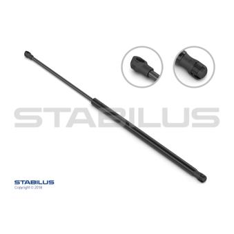 Vérin de hayon, de coffre STABILUS 022619 pour CHRYSLER 300 1.4 - 69cv