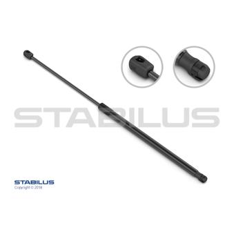 Vérin de hayon, de coffre STABILUS 037316 pour SEAT IBIZA 1.0 TSI - 110cv