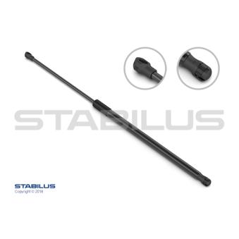 Vérin de hayon, de coffre STABILUS 138654 pour VOLKSWAGEN JETTA 1.9 TDI - 105cv