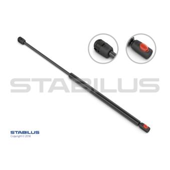 Vérin, capot-moteur STABILUS 221808 pour MERCEDES-BENZ CLASSE C CLC 350 - 272cv