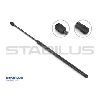 Vérin, capot-moteur STABILUS 250961 pour FERRARI TESTAROSSA 5.0 - 370cv