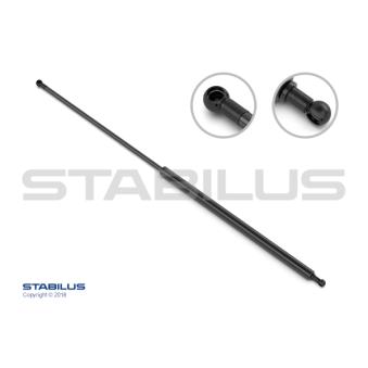 Vérin, capot-moteur STABILUS 2963GI