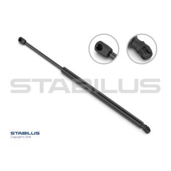 Vérin de hayon, de coffre STABILUS 593440 pour HYUNDAI SANTA FÉ CRDi - 197cv