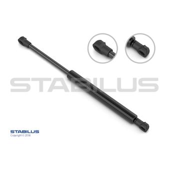 Vérin de hayon, de coffre STABILUS 598490 pour MITSUBISHI CARISMA 3.0 TDI - 204cv