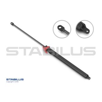 Vérin, capot-moteur STABILUS 6512AJ pour VOLVO 940 2.3 - 116cv