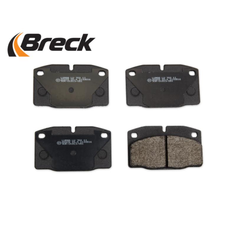Jeu de 4 plaquettes de frein avant BRECK 20939 00 702 00 - Visuel 2